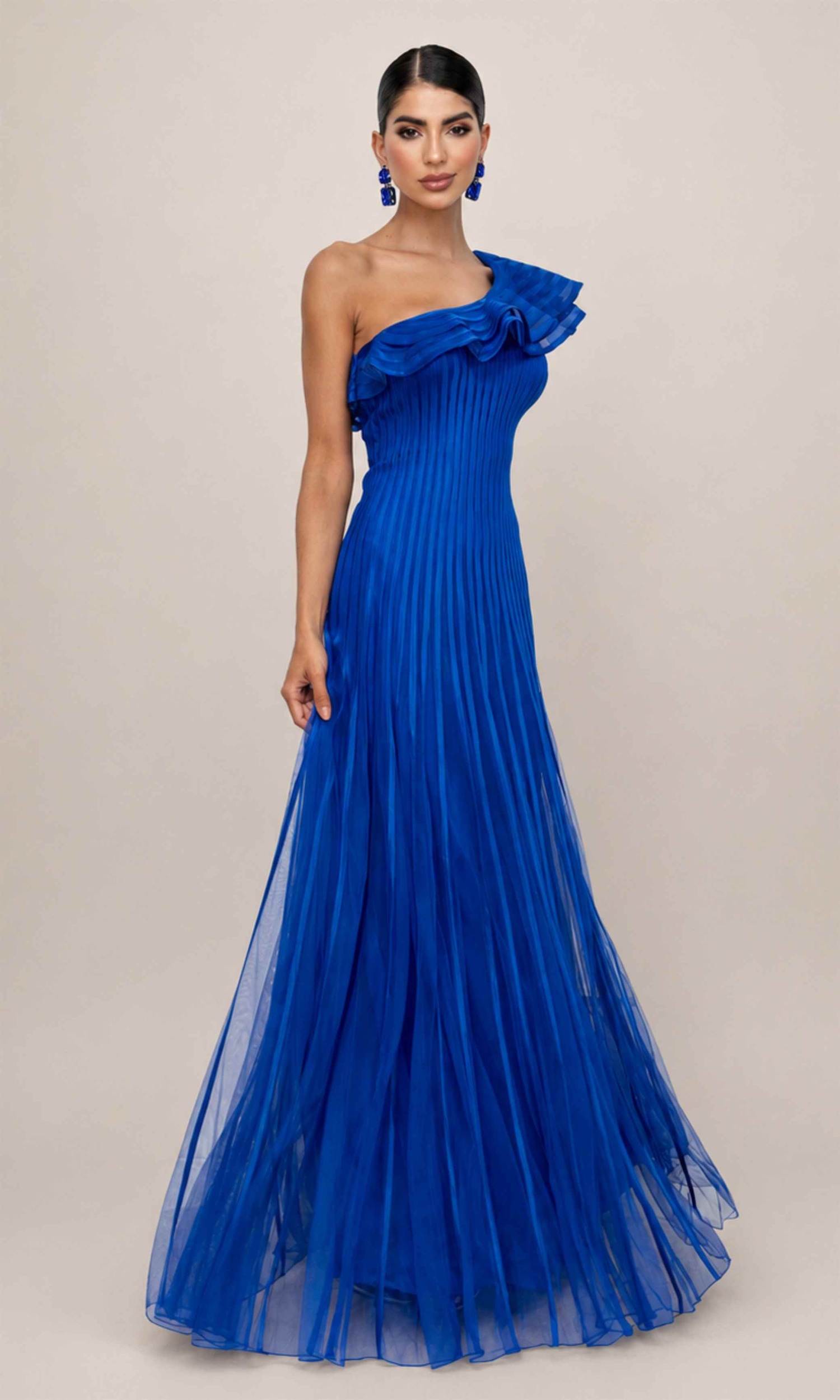 Vestido Lis Azul Royal